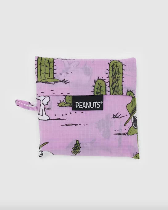 Pink Spike Reusable Bag | Baggu