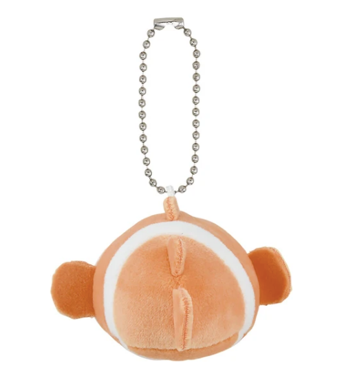 Clown Fish Plush Keychain | marsh mallow aquamie (Japan)