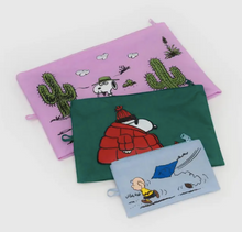 Load image into Gallery viewer, Charlie Brown Go Pouch | Small | Baggu (CA)