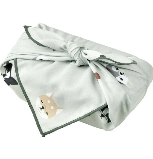 Sleepy Dogs Bento Wrapping Cloth | Japan
