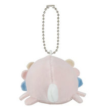 Load image into Gallery viewer, Axoltl Plush Keychain | marsh mallow aquamie (Japan)