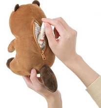 Load image into Gallery viewer, Plush Ponkichi Phone Stand | Nemu Nemu (Japan)