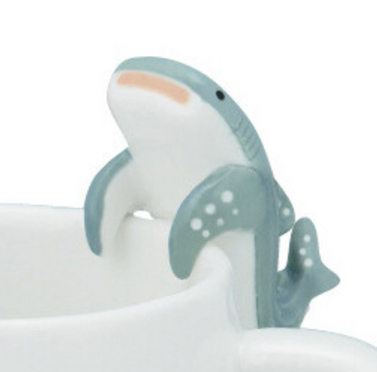 Ceramic Whale Shark Mug | Decole (Japan)