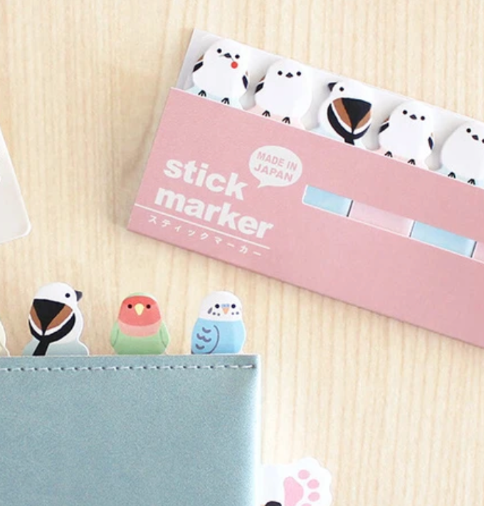 Birdies Sticky Notes | Stick Marker (Japan)