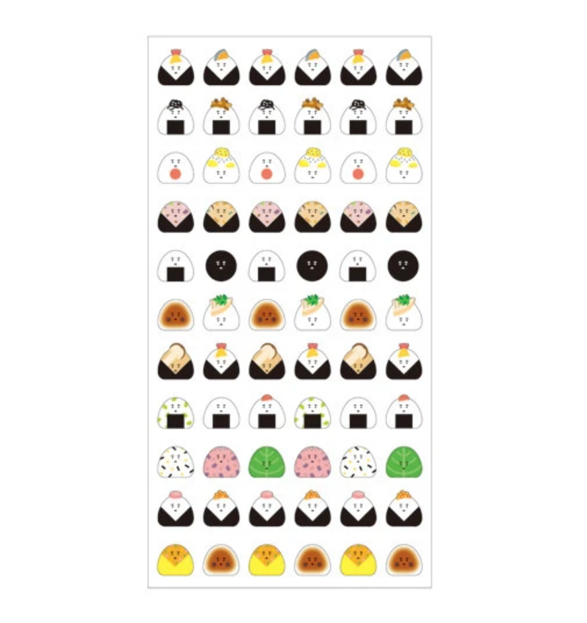 Omosubi Sticker Sheet | Nippon Ippai (Japan)