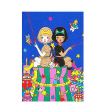 Load image into Gallery viewer, Twin Cats Postcard | Naoshi (CA)