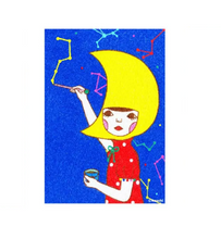 Load image into Gallery viewer, Painter : Luna Postcard | Naoshi (CA)