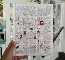 Load image into Gallery viewer, Portland Stamp Company Artist Series | Deth P. Sun (CA) | Creatures