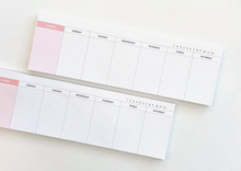 Load image into Gallery viewer, Weekly Desk Pad | Jam Studio (Korea)