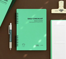 Load image into Gallery viewer, Daily A5 Checklist Planner | Iconic (Korea)