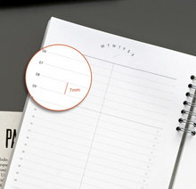 Load image into Gallery viewer, Daily A5 Work Log Planner | Iconic (Korea)