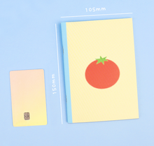 Load image into Gallery viewer, Tomato Mini Scout Notebook | Dash & Dot (Korea)