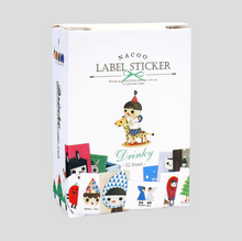 Load image into Gallery viewer, Drinky Label Sticker Pack | Nacoo (Korea)