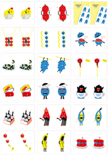 Load image into Gallery viewer, Monster Bebes Mini Sticker Pack | Nacoo (Korea)