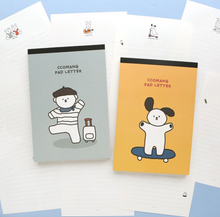 Load image into Gallery viewer, CComang Letter Paper Notepad | Pinkfoot (Korea)