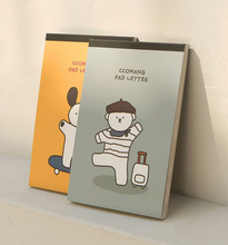 Load image into Gallery viewer, CComang Letter Paper Notepad | Pinkfoot (Korea)