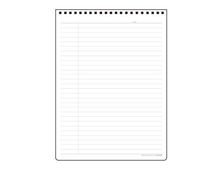 Load image into Gallery viewer, Hardbound Campus Note Top Spiral Notebook | Red Fancy (Korea)