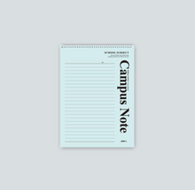 Load image into Gallery viewer, A5 Top Ring Campus Note Notepad | Red Fancy (Korea)