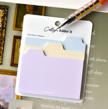Load image into Gallery viewer, Collage Folder It Sticky Notes Pack | Plepic (Korea)