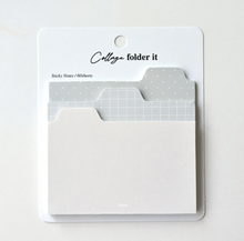 Load image into Gallery viewer, Collage Folder It Sticky Notes Pack | Plepic (Korea)