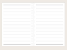 Load image into Gallery viewer, Gi-Bon A5 Work Diary Planner | Indigo (Korea)
