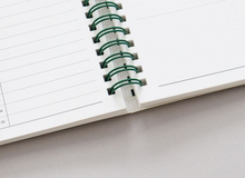 Load image into Gallery viewer, Gi-Bon A5 Work Diary Planner | Indigo (Korea)