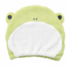 Load image into Gallery viewer, Plush Froggy Hair Towel | LIV HEART (Japan)