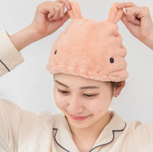 Load image into Gallery viewer, Plush Froggy Hair Towel | LIV HEART (Japan)