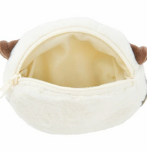 Load image into Gallery viewer, Plush Peekaboo Otter Zipper Pouch | Fawn | LIV HEART (Japan)