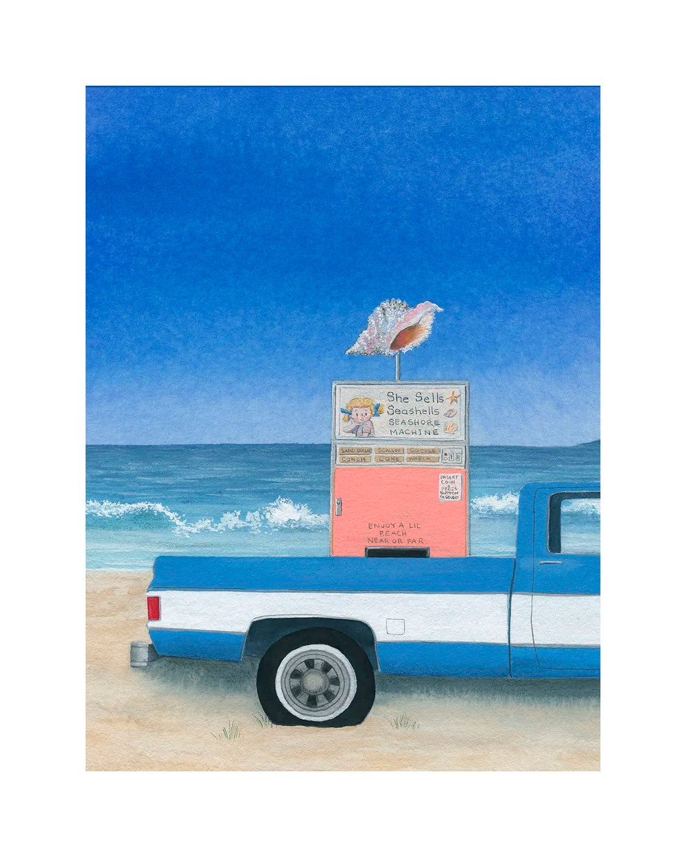 Shell World Art Print | Heather Sundquist Hall (TX)