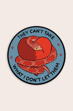 Load image into Gallery viewer, They Can't Take What Vinyl Sticker | SHC x Kevin Devine