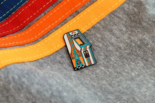 Arcade: Race | Soft Enamel Pin | DKNG (CA)