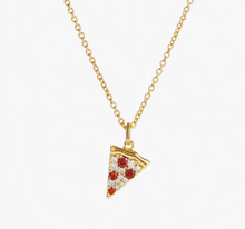 Load image into Gallery viewer, Baby Slice Pizza Necklace | Christine Jehlickova (ONT)