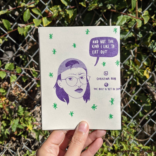Assholes I Have Known Before Risograph Zine | Christina Hu (CA)