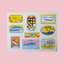 Load image into Gallery viewer, Tinned Fish Risograph Print | Christina Hu (CA)