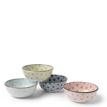 Load image into Gallery viewer, Asanoha Petit Sauce Bowl Set (Japan)