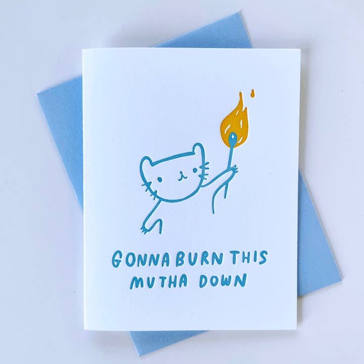 Burn This Mutha Card | Ghost Academy (CA)