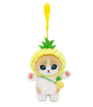 Load image into Gallery viewer, Mofusand Cat Plush Keychain | Fruit Series | Mofusand (Japan)
