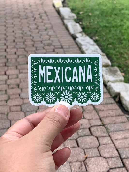 Mexicana Papel Picado Vinyl Sticker | Kalaka Tx (TX)