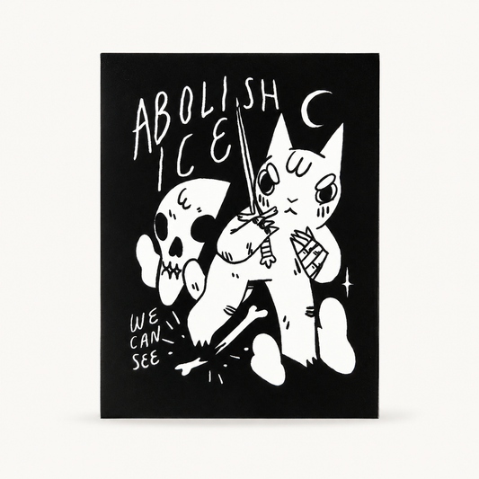 Abolish ICE Vinyl Sticker | Deth P. Sun (CA)