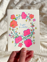 Load image into Gallery viewer, Little Bugs Risograph Birthday Card | Natalie Andrewson (CA)