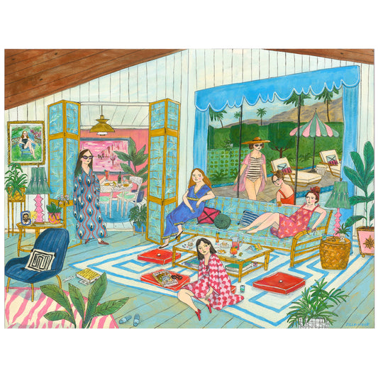 Palm Springs Art Print | Jill Kittock (MN)