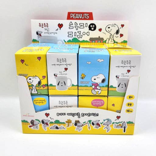 Peanuts Snoopy Cup Figure Blind Box | Pink Mango (KR)