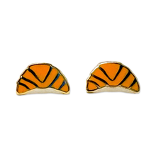 Load image into Gallery viewer, Croissant Enamel Earrings | Jenny Lemons (CA)