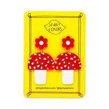 Load image into Gallery viewer, Mushrooms and Flowers Earrings | Jenny Lemons (CA)