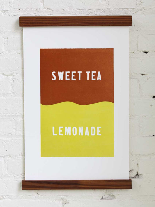 Half & Half Letterpress Print | Old Try (WV)