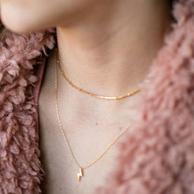 Load image into Gallery viewer, Tiny Lightning Bolt Necklace | Amano Studio (CA)