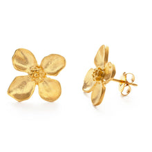 Load image into Gallery viewer, Dogwood Flower Stud Earrings | Amano Studio (CA)