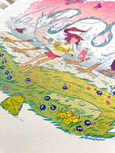 Load image into Gallery viewer, The Bathhouse Spirits Risogrpah Print | Natalie Andrewson (CA)