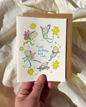 Load image into Gallery viewer, Wild Soul Risograph Birthday Card | Natalie Andrewson (CA)